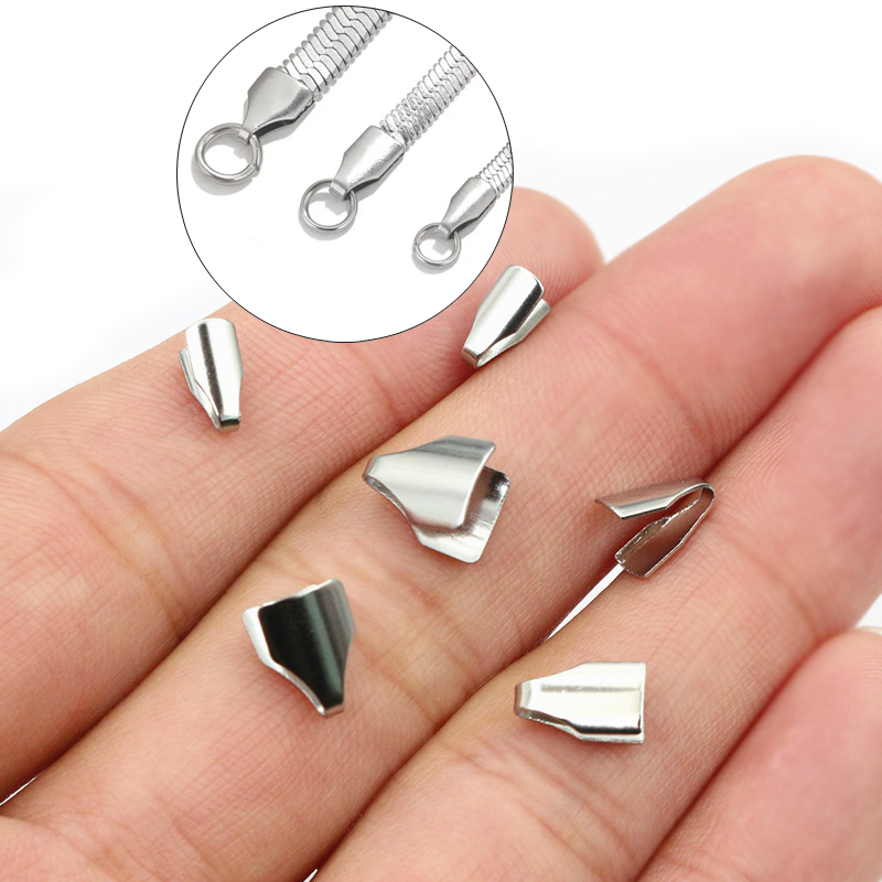 Jewelry Making Ideas - 100pcs Stainless Steel 2-7mm Flat Cords