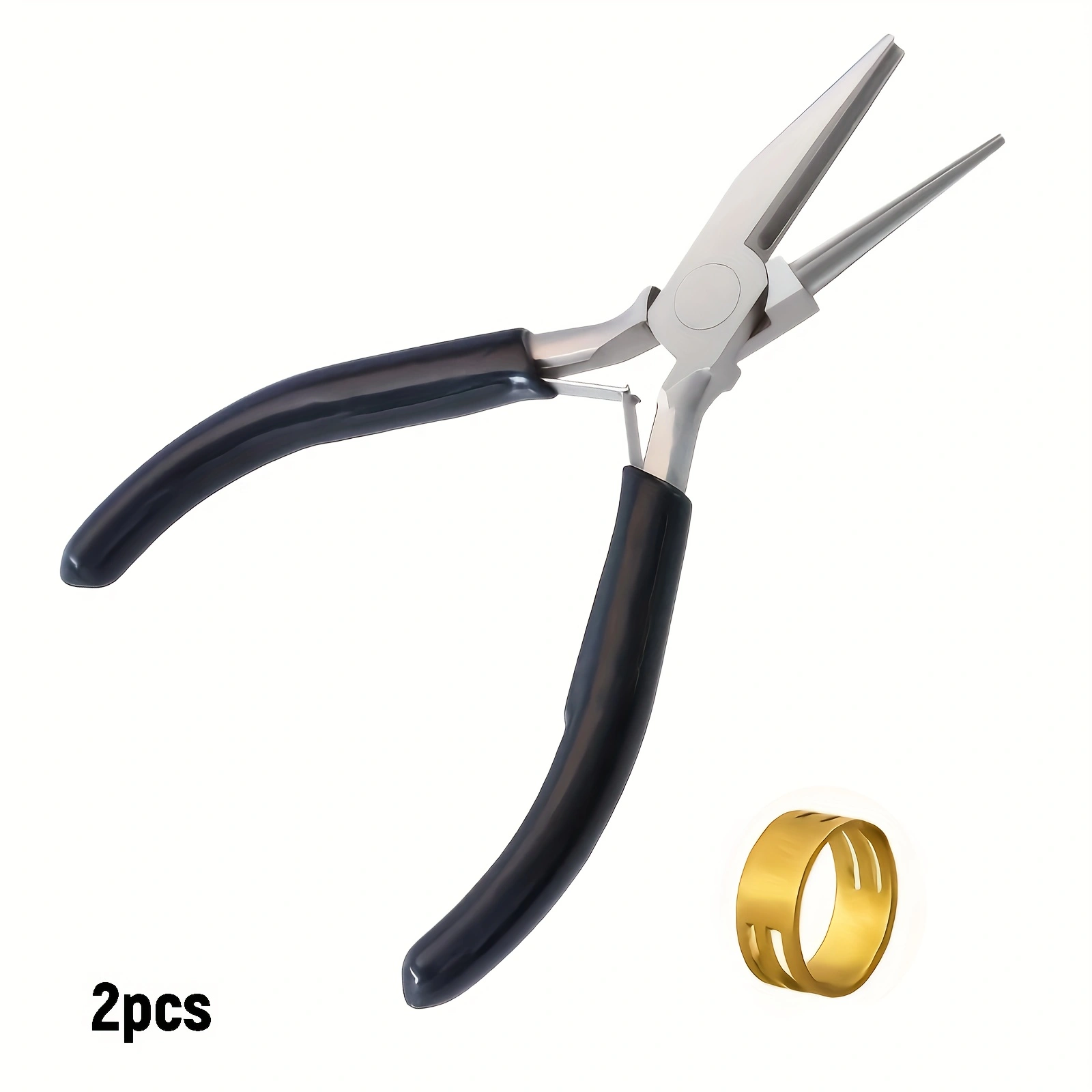 Jewelry Plier Set - 2/1pcs black pointed nose pliers and