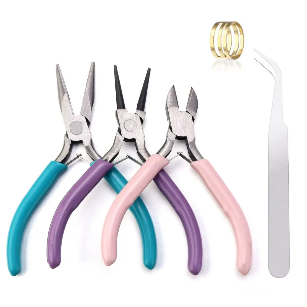 Jewelry Plier Set - ‌Portable 3-in-1 Jewelry Pliers Set for
