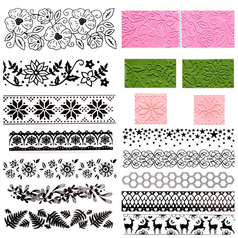 Jewelry Making Techniques - SNASAN Leaves Flower Star Lace Concave