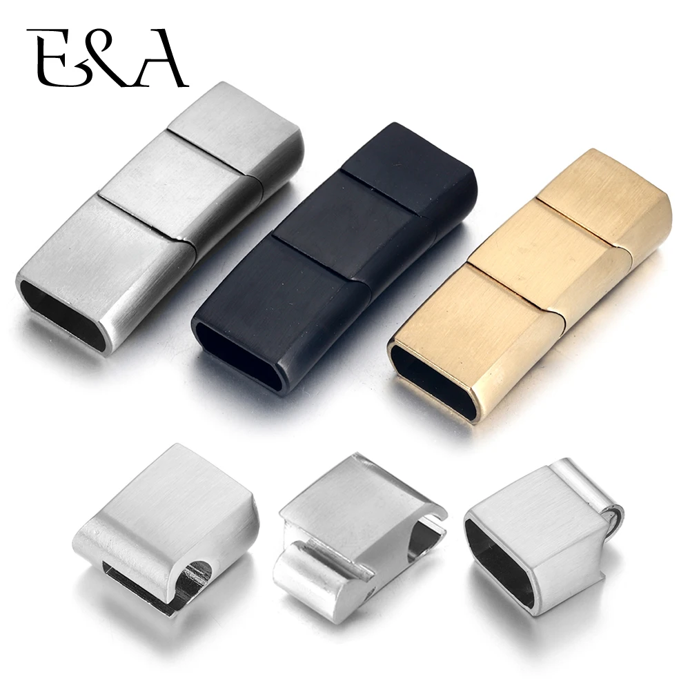 Jewelry Making Hardware - Extended Stainless Steel Clasp Three Parts