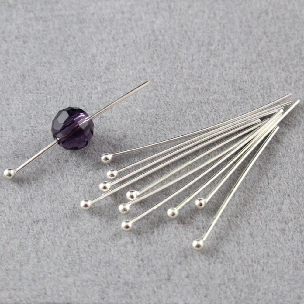 Jewelry Making Jig - 100pcs Round Ball Head Pins Flexible