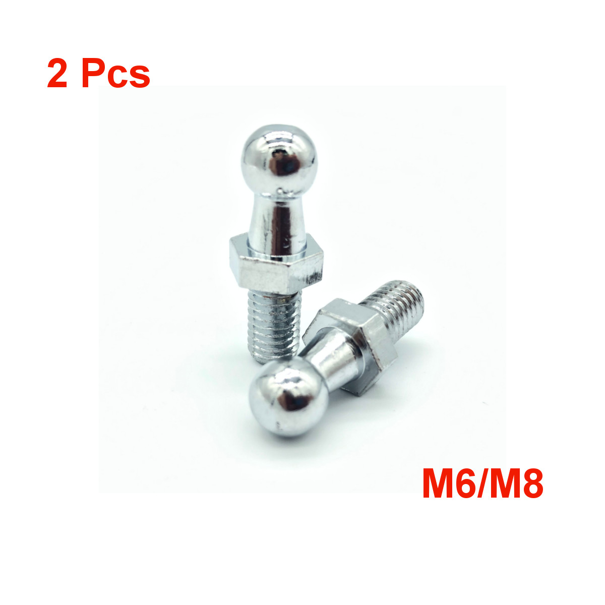Eyepin Ball End - 2Pcs M6 M8 Gas Strut End