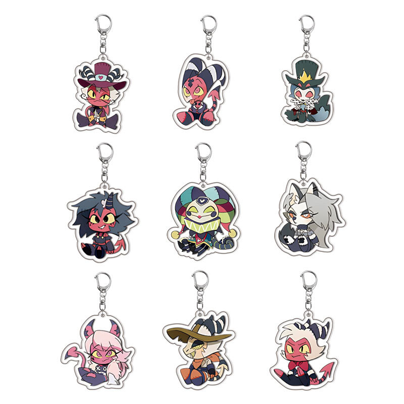 Jewelry Making Ideas - Hazbin Hotel New Acrylic Popular Anime
