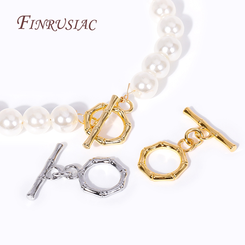 Toggle Clasp Gold - 18K Gold Plated Toggle Clasps For