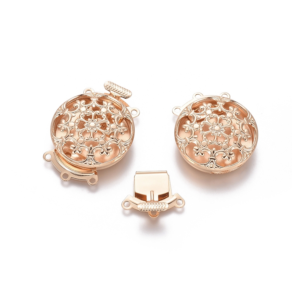 Jewelry Making Kits - 10 Sets Brass Flower Multi-Strand Box
