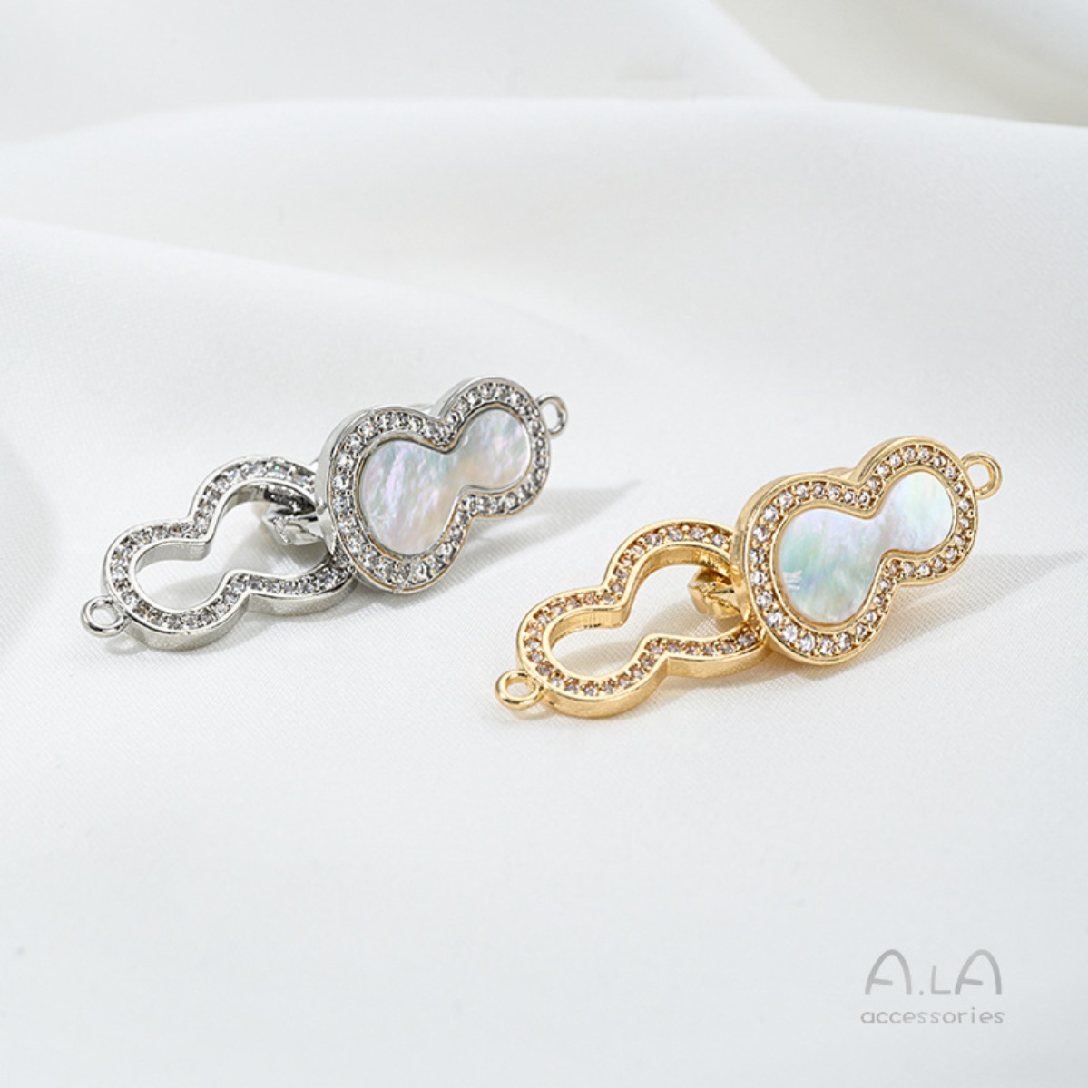 Brass 14K Gold Plated Mother O - Toggle Clasp Gold review and price