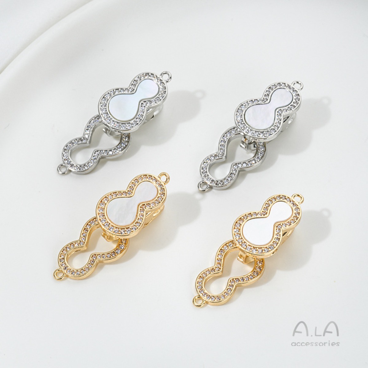 Brass 14K Gold Plated Mother O - Toggle Clasp Gold review and price