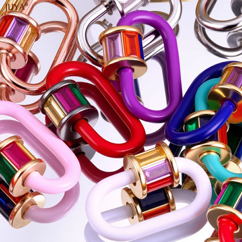 JUYA Rainbow Crystal Enamel Sc - Jewelry Making Hardware review and price