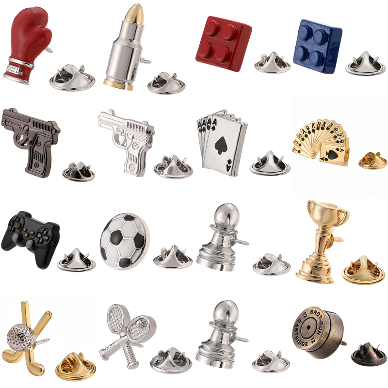 Classical men's women's brooch - Eyepin Ball End review and price