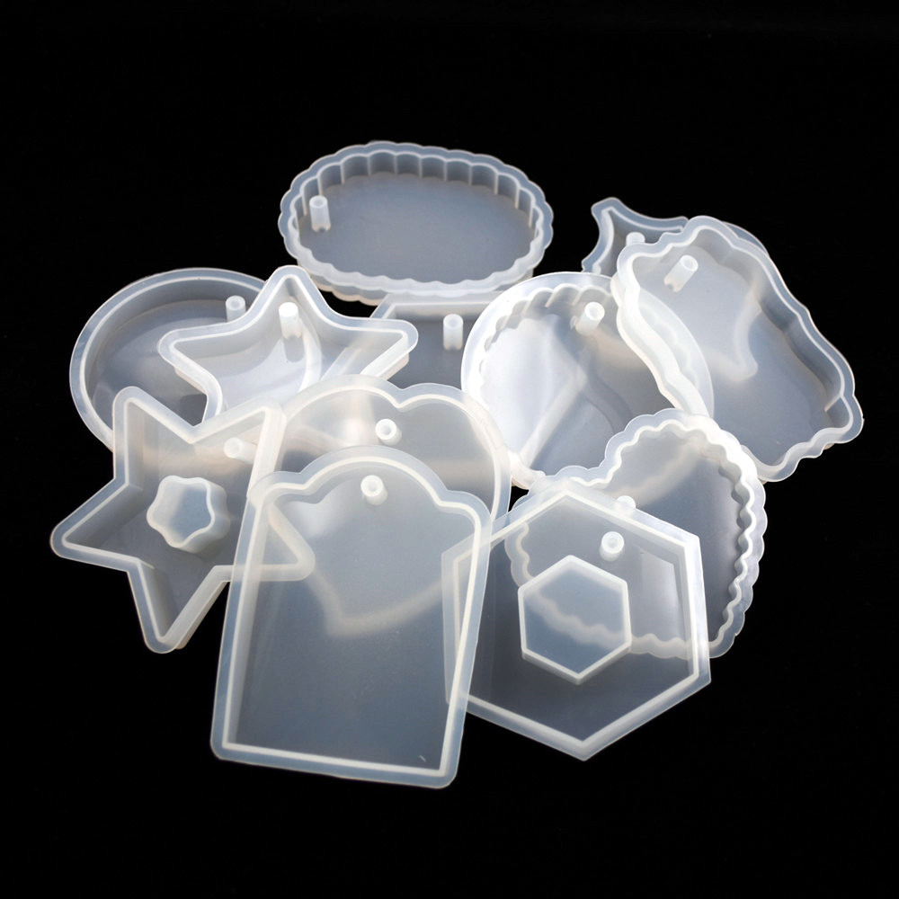 1PC Tag Silicone Mold Resin Si - Jewelry Making Techniques review and price