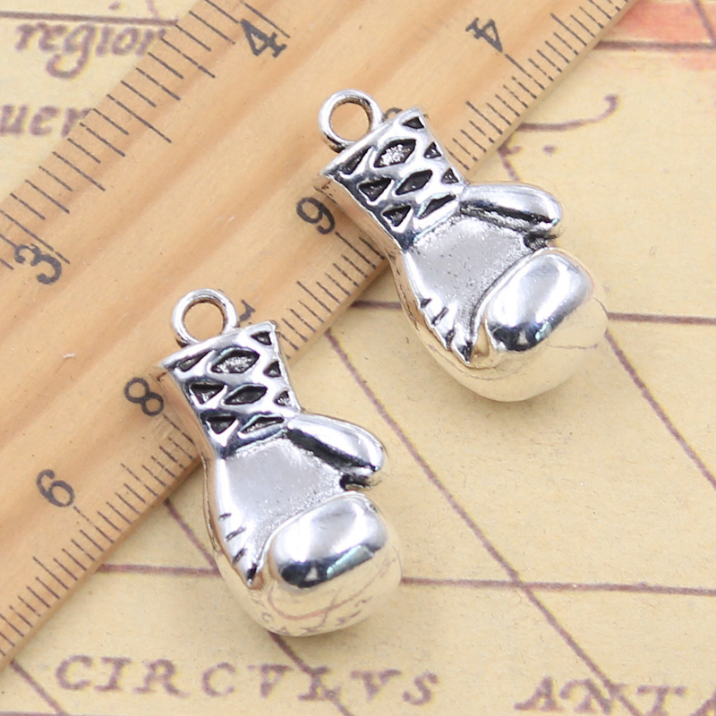 5pcs Charms 3D Boxing Glove Fi - Jewelry Making Gloves review and price