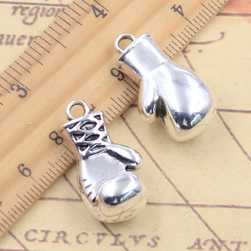 5pcs Charms 3D Boxing Glove Fi - Jewelry Making Gloves review and price