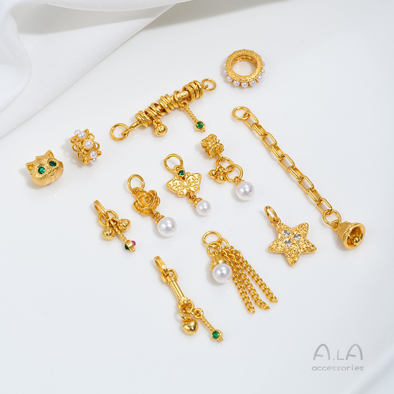 Vietnam Sand Gold Pearl Beads  - Jewelry Making Vietnam review and price
