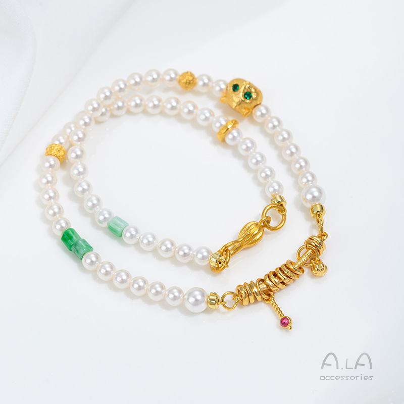 Vietnam Sand Gold Pearl Beads  - Jewelry Making Vietnam review and price