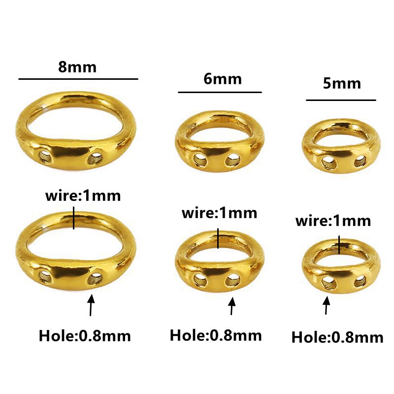30pcs 5/6/8mm Stainless Steel  - Jewelry Making Ideas review and price
