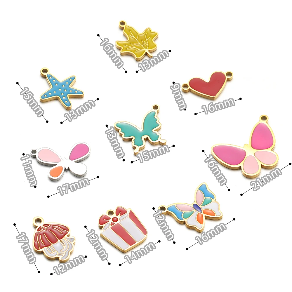 5pcs Stainless Steel Star Butt - Jewelry Making For 5 Year Old review and price