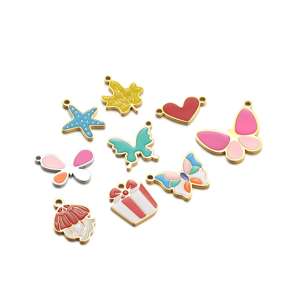 5pcs Stainless Steel Star Butt - Jewelry Making For 5 Year Old review and price