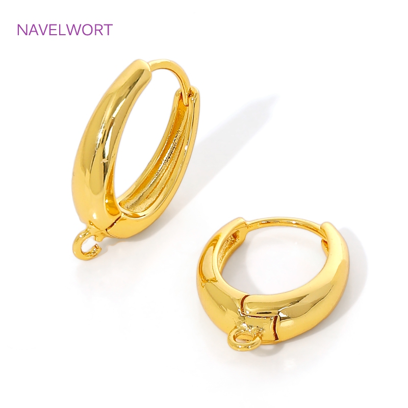 18K Gold Plated Brass Earwires - Jewelry Making Earring Supplies review and price
