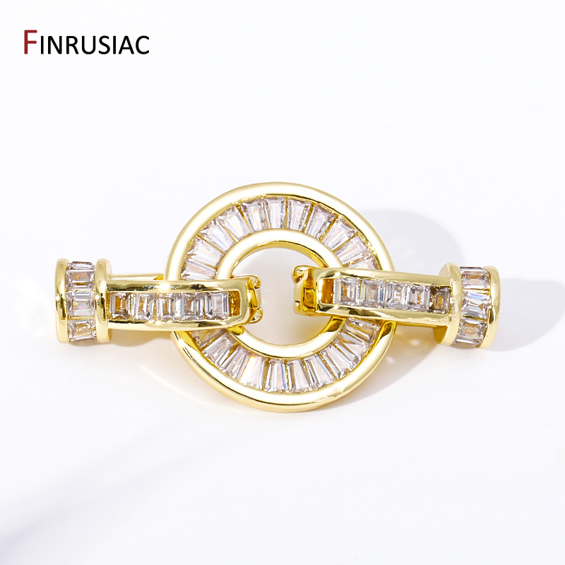 Trendy 18K Gold Plated Brass P - Toggle Clasp Gold review and price