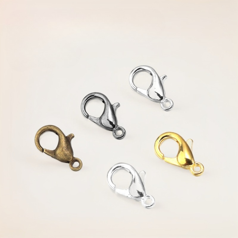 100pcs 9 12 14mm Zinc Alloy Lo - Jewelry Making Hardware review and price