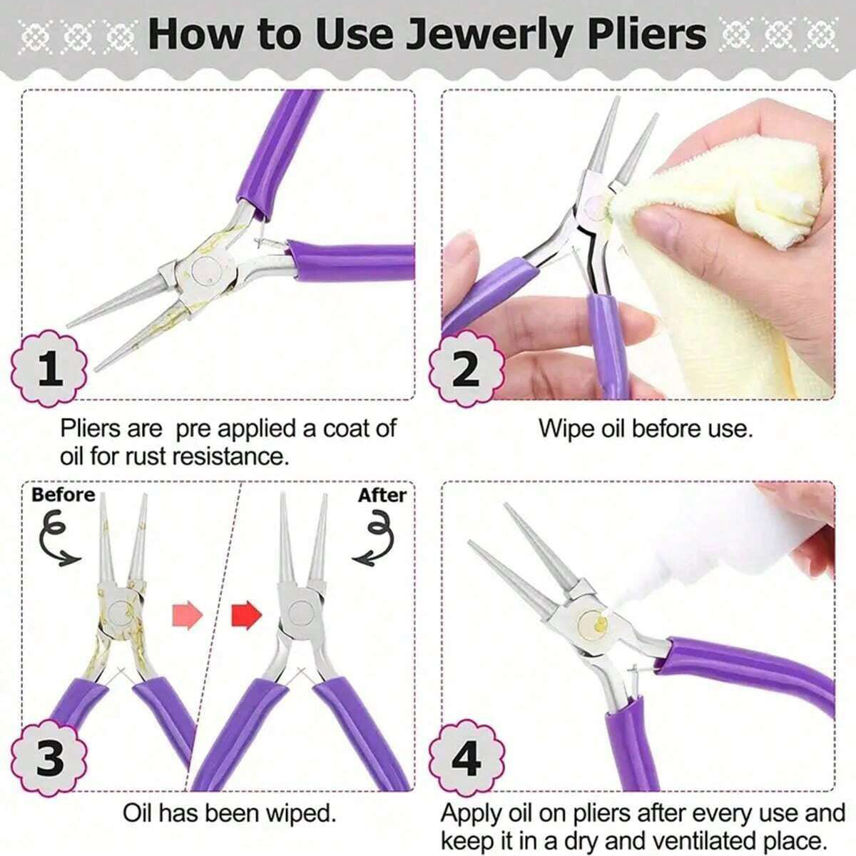 6/5/3pcs Jewelry Making Tools  - Jewelry Plier Set review and price