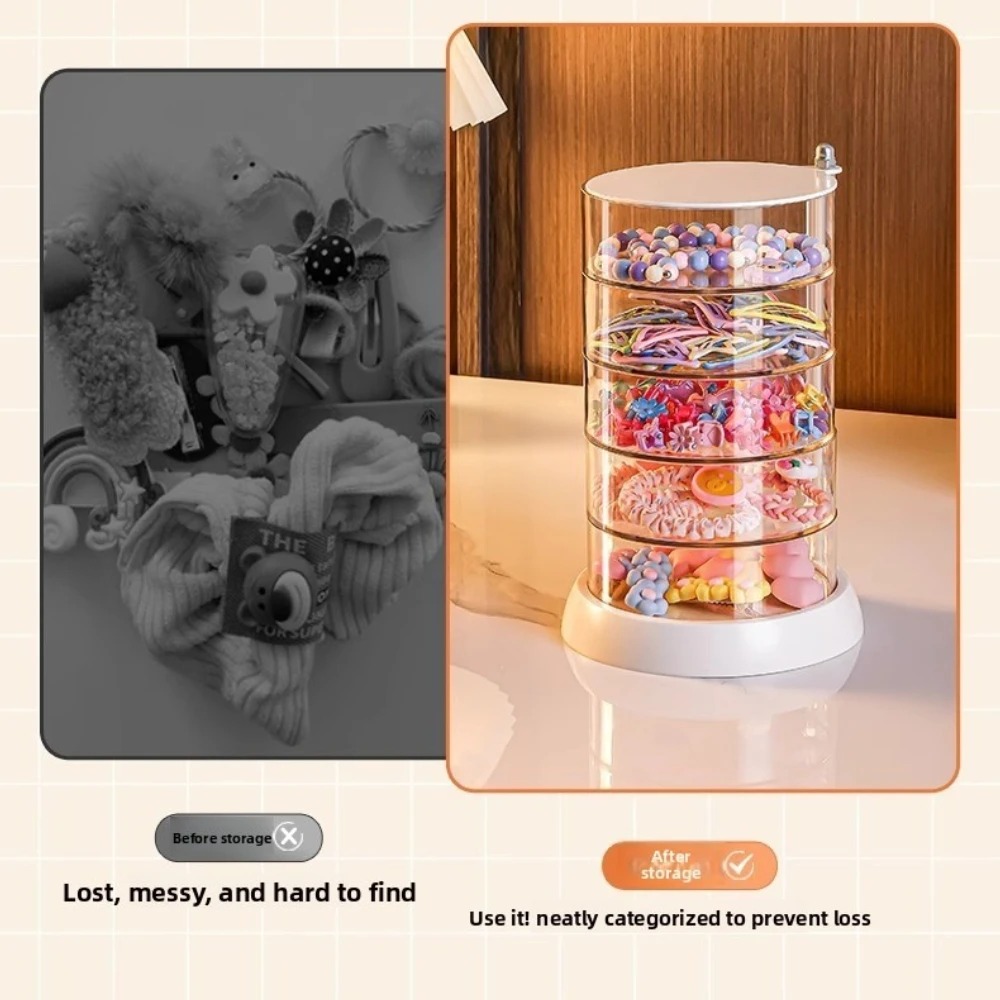 360 Rotating Clear Hair Access - Jewelry Making Box review and price