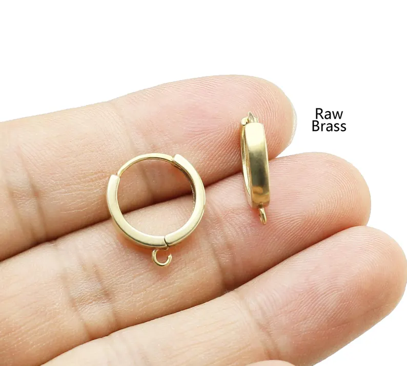 10pcs Brass Ear Hoops, Leverba - Jewelry Making Earring Supplies review and price