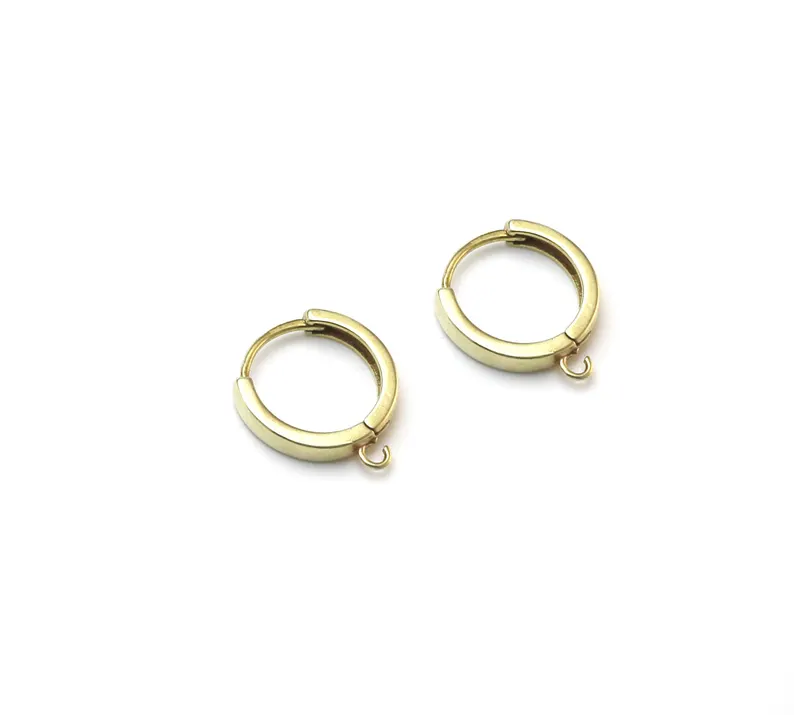 10pcs Brass Ear Hoops, Leverba - Jewelry Making Earring Supplies review and price