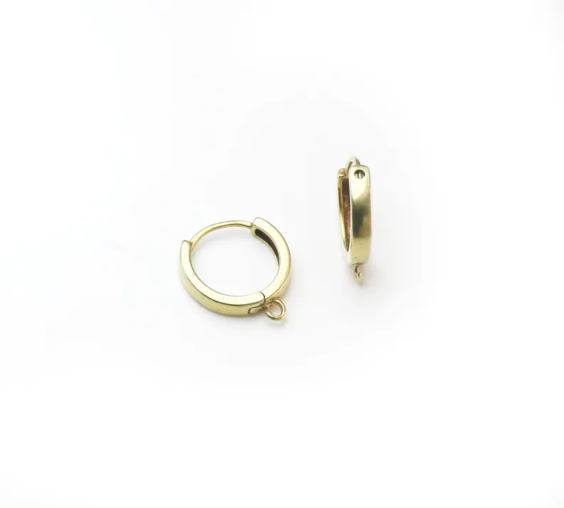 10pcs Brass Ear Hoops, Leverba - Jewelry Making Earring Supplies review and price