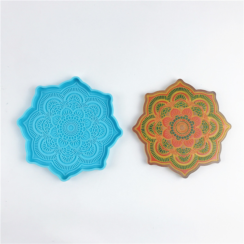 Mandala Coaster Silicone Mold  - Jewelry Making Techniques review and price