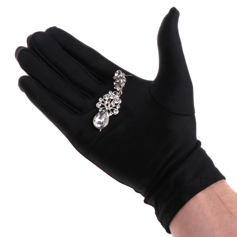 Black Cotton Gloves Jewelry Gl - Jewelry Making Gloves review and price