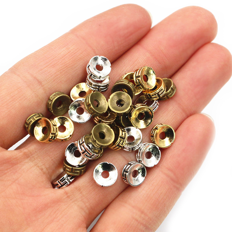 50pcs 7.5x3mm Spacer Beads Bro - Eyepin Ball End review and price