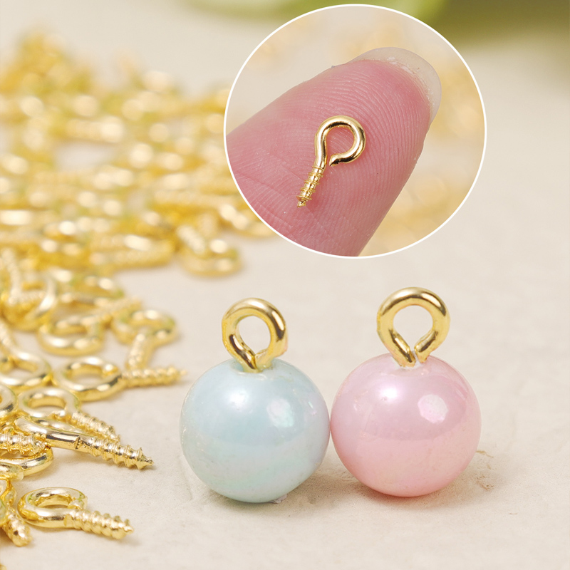 8/10mm Mini Screw Eye Pins Met - Jewelry Making Jig review and price