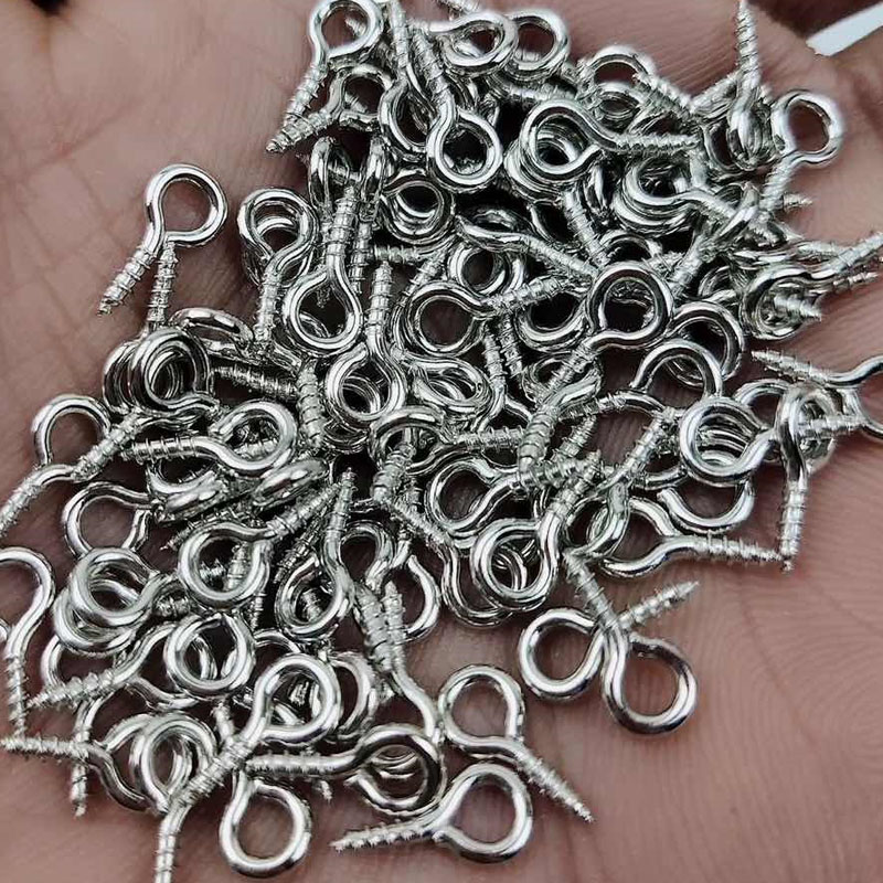 8/10mm Mini Screw Eye Pins Met - Jewelry Making Jig review and price
