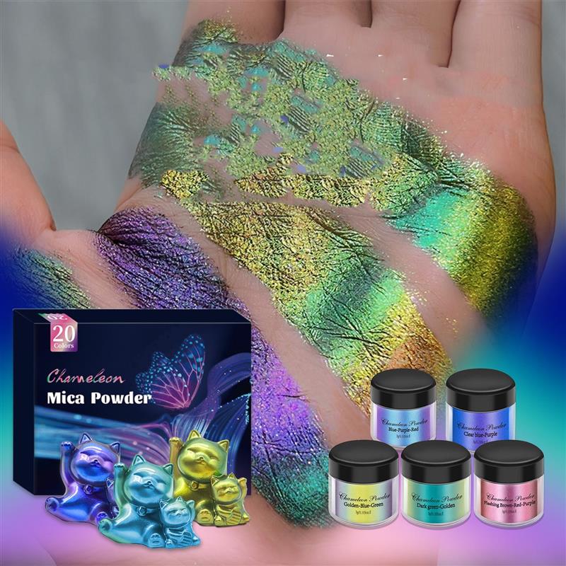3g Chameleon Mica Powder Epoxy - Jewelry Making Techniques review and price