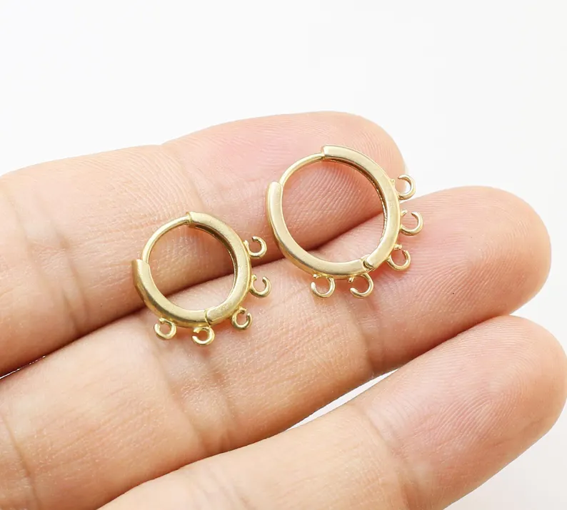 10pcs Brass Ear Hoops, Leverba - Jewelry Making Earring Supplies review and price