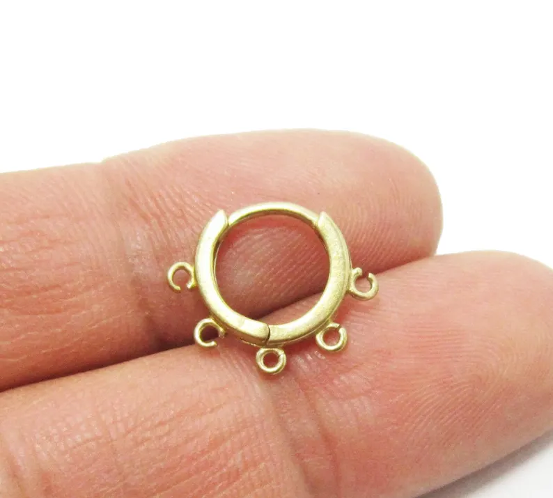 10pcs Brass Ear Hoops, Leverba - Jewelry Making Earring Supplies review and price