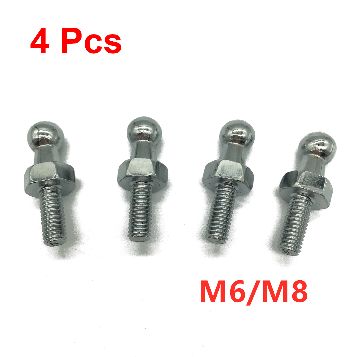 4Pcs 10mm M8/M6 Universal Car  - Eyepin Ball End review and price