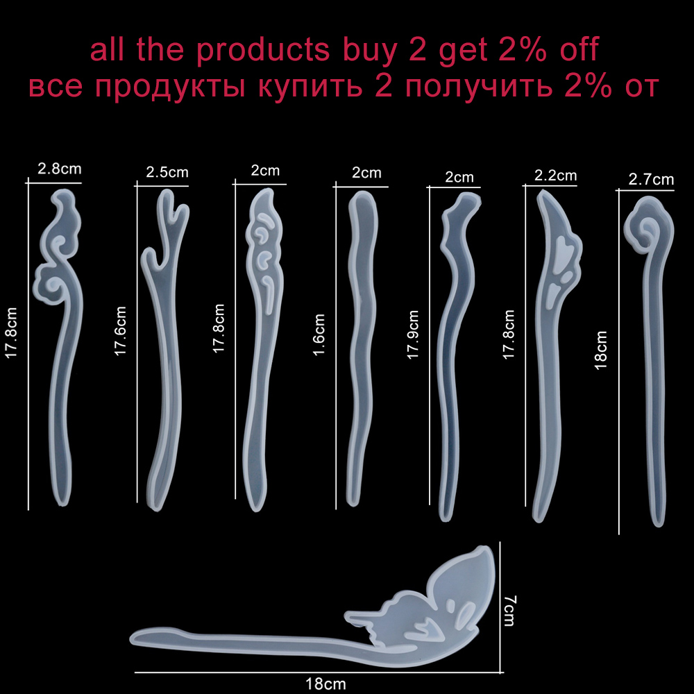 1Pcs Hairpin Hair Stick Silico - Jewelry Making Techniques review and price