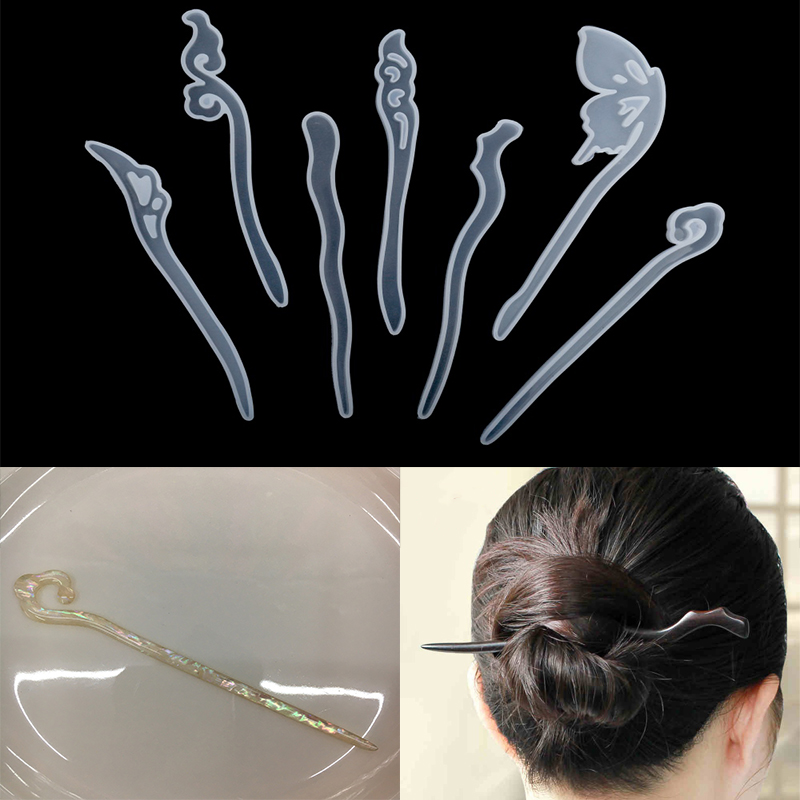 1Pcs Hairpin Hair Stick Silico - Jewelry Making Techniques review and price