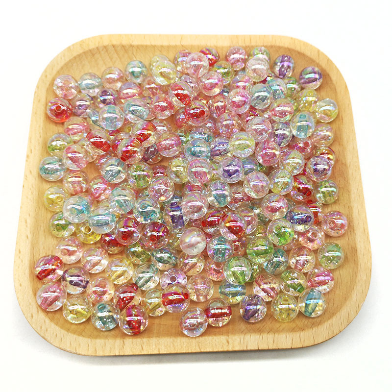 50Pcs 10mm Acrylic Beads Color - Jewelry Making For 5 Year Old review and price