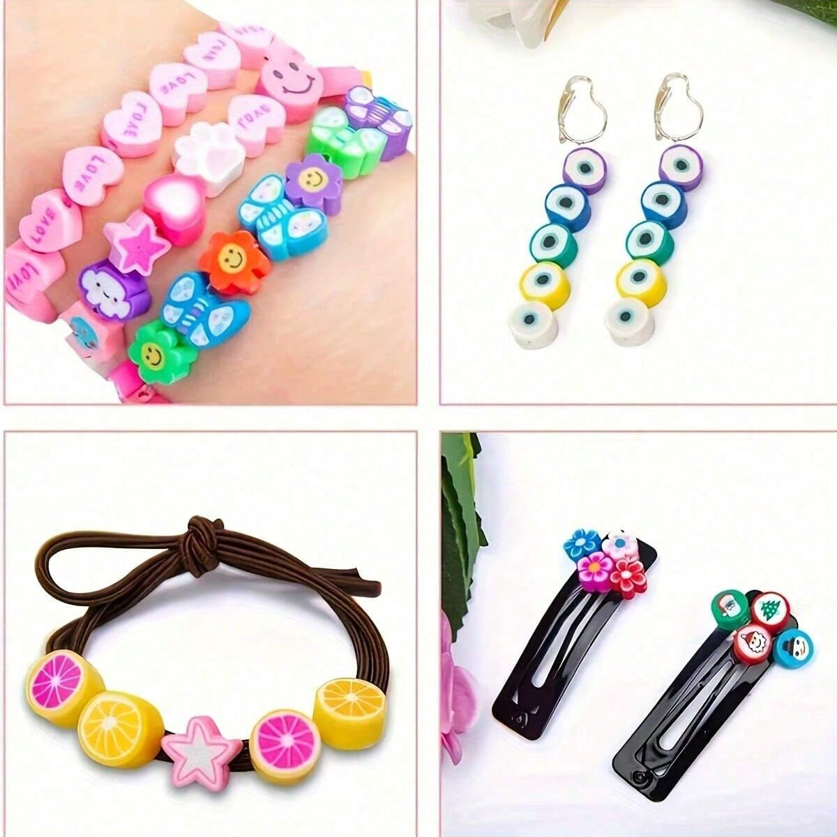 1450/1200/250pcs Polymer Clay  - Jewelry Making Kits review and price