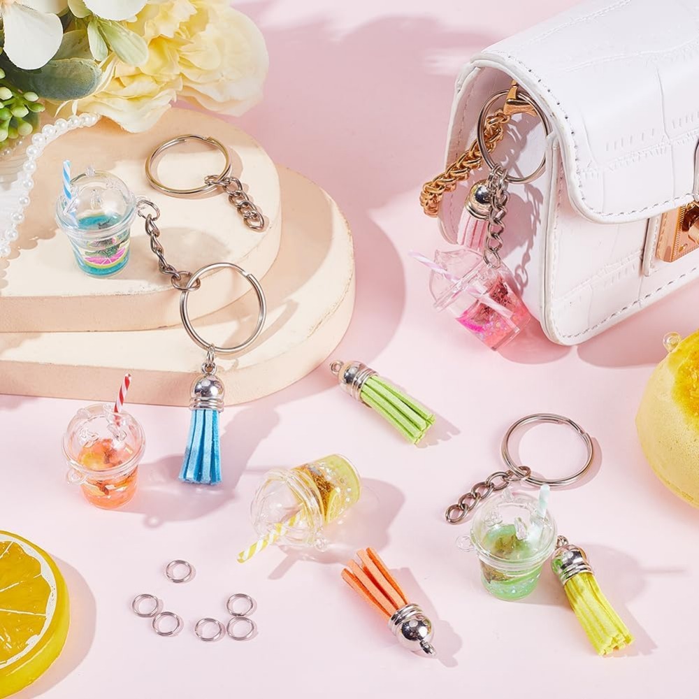 35Pcs DIY 5 Sets Bubble Tea Ke - Jewelry Making Kits review and price