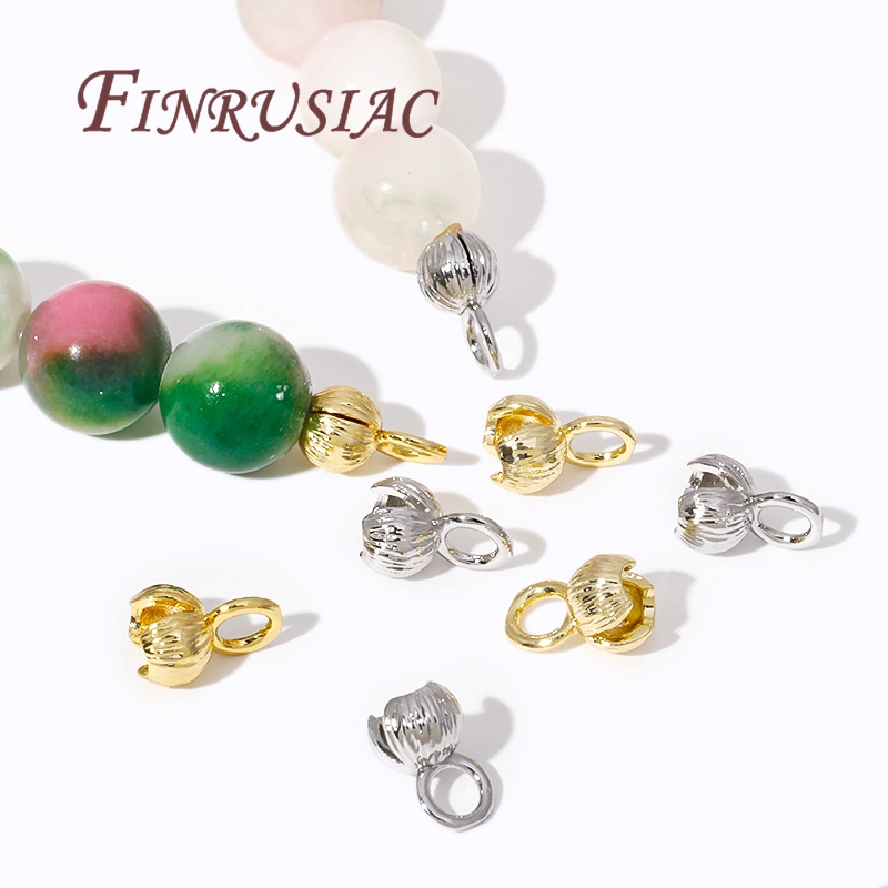 18K Gold Plated Cord Ends Clam - Eyepin Ball End review and price