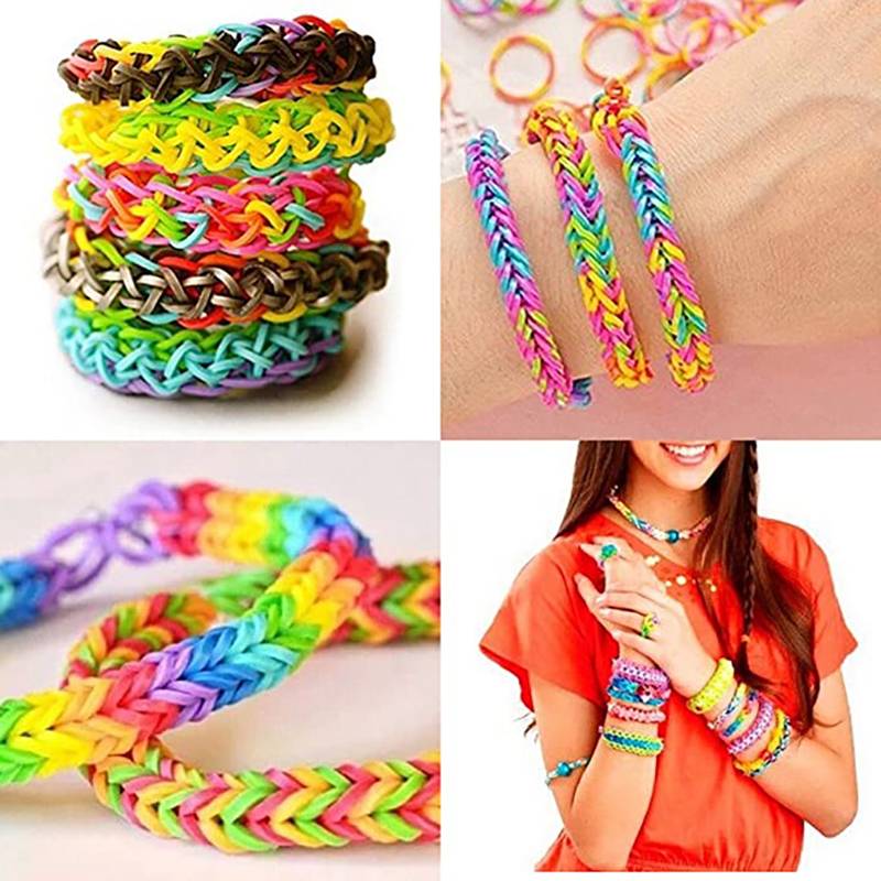 600 pieces Colorful Rubber Ban - Jewelry Making Techniques review and price