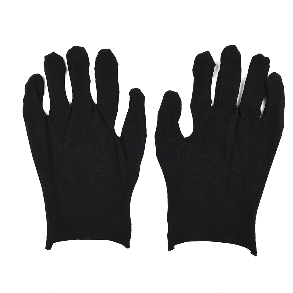 12 Pairs Black Cotton Gloves S - Jewelry Making Gloves review and price