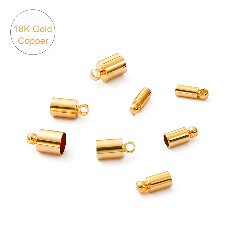 18K Gold Plated 4Pcs Copper Ca - Eyepin Ball End review and price