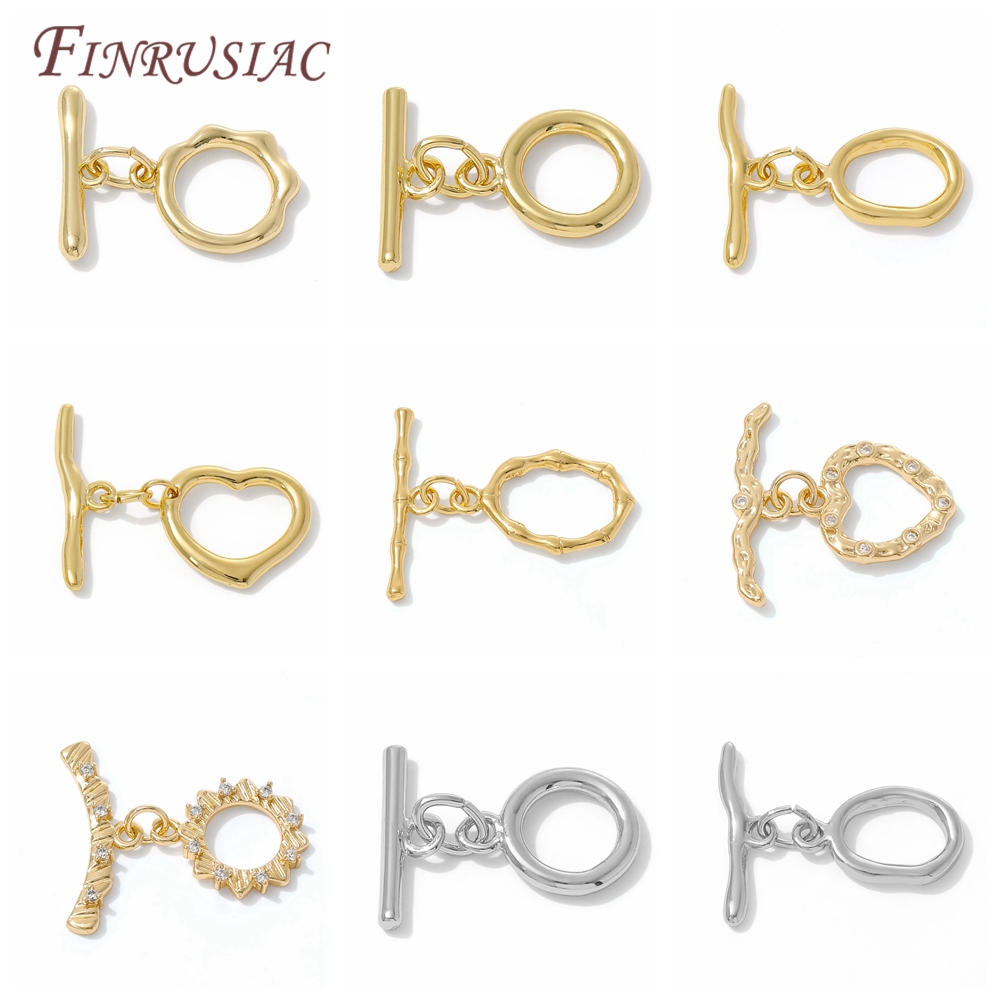 18K Gold Plated Toggle Clasp F - Toggle Clasp Gold review and price
