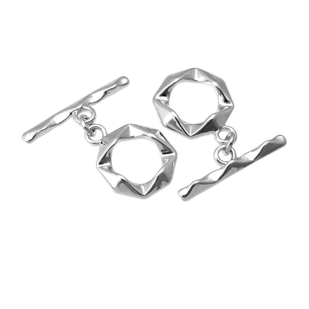 6 Sets 18K Gold Color Brass Ro - Toggle Clasp Gold review and price